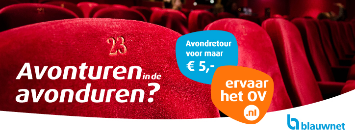 Avondretour Blauwnet € 5,-