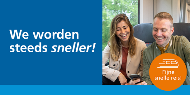 3 Minuten snellere IC trein tussen Zwolle en Enschede
