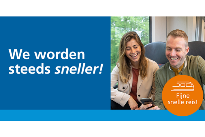 3 Minuten snellere IC trein tussen Zwolle en Enschede
