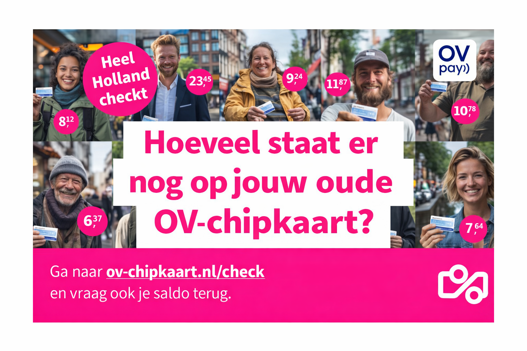 Hoeveel geld staat er nog op jouw oude OV-chipkaart?